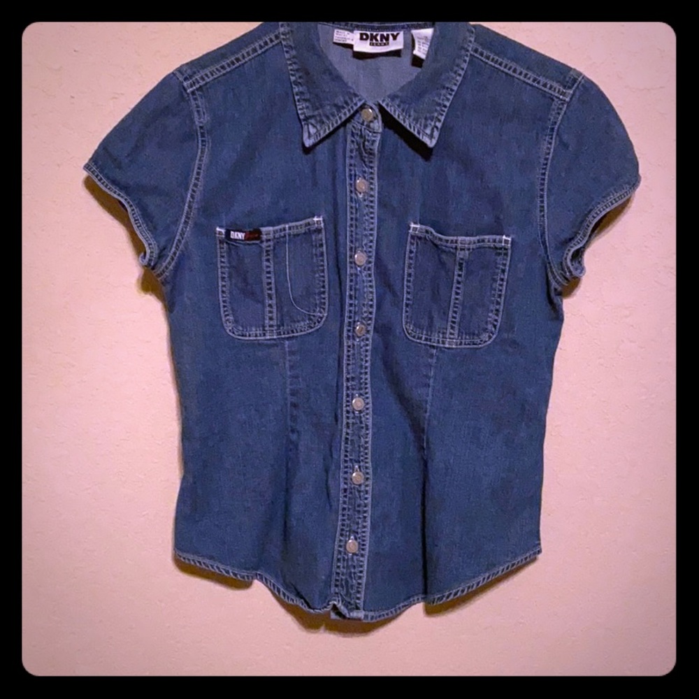 Blue jean shirt